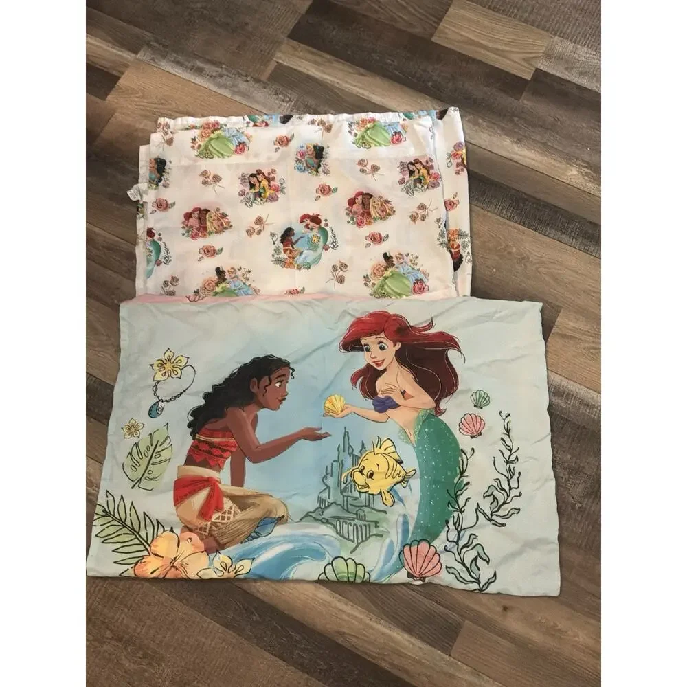 Little Girls Disney Princess Toddler Bed Set